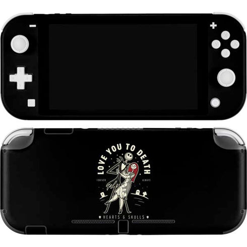 Disney The Nightmare Before Christmas Love You To Death Nintendo Switch Lite Skin